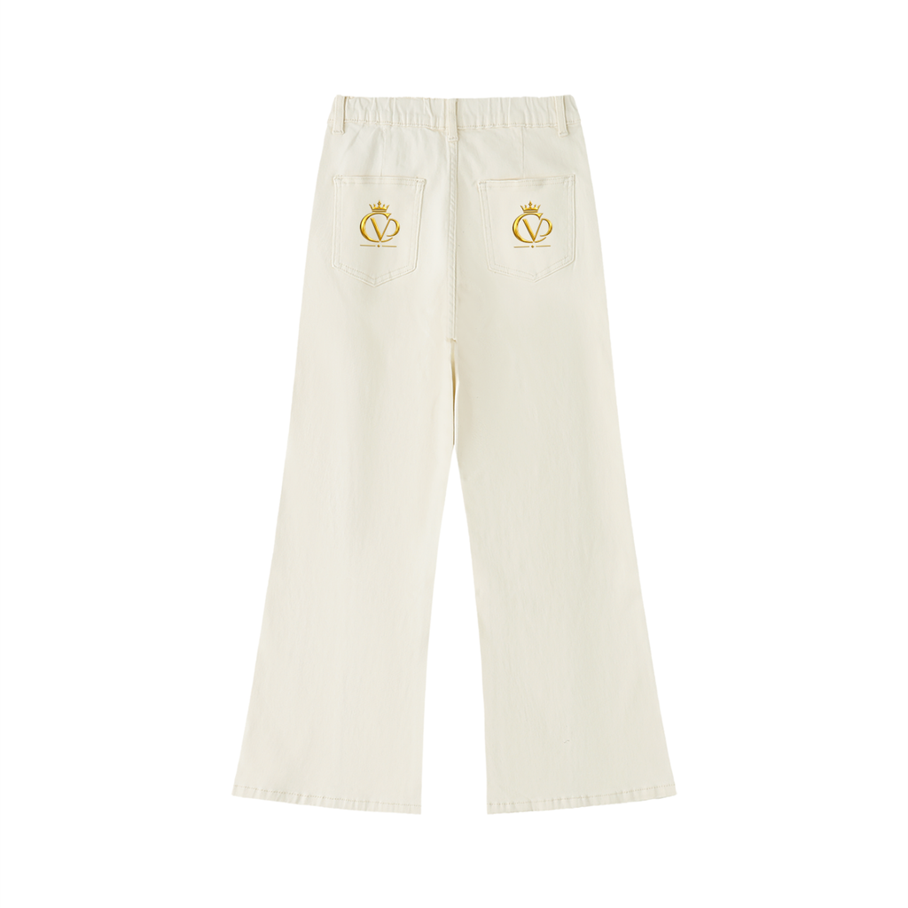 COVRD Women's Flared Leg Jeans