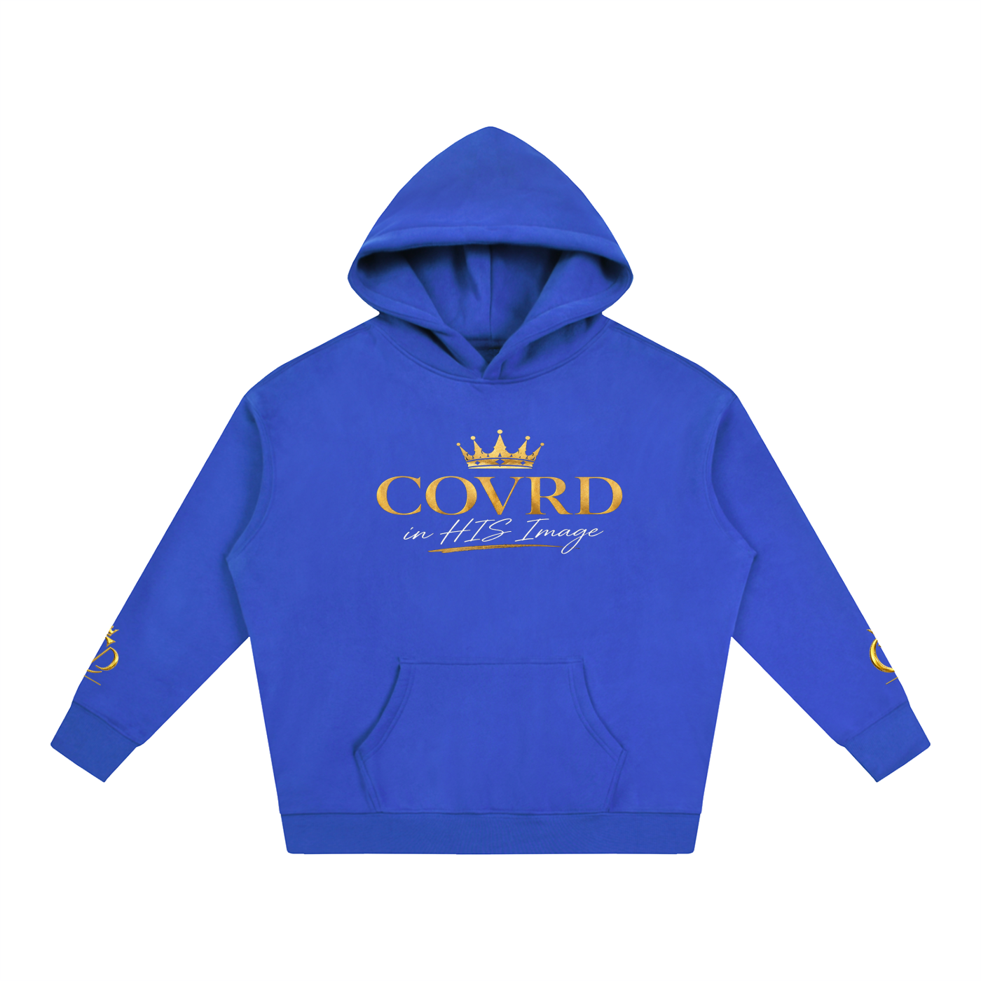 "COVRD in HIS Image" Oversize Fleeced Hoodie