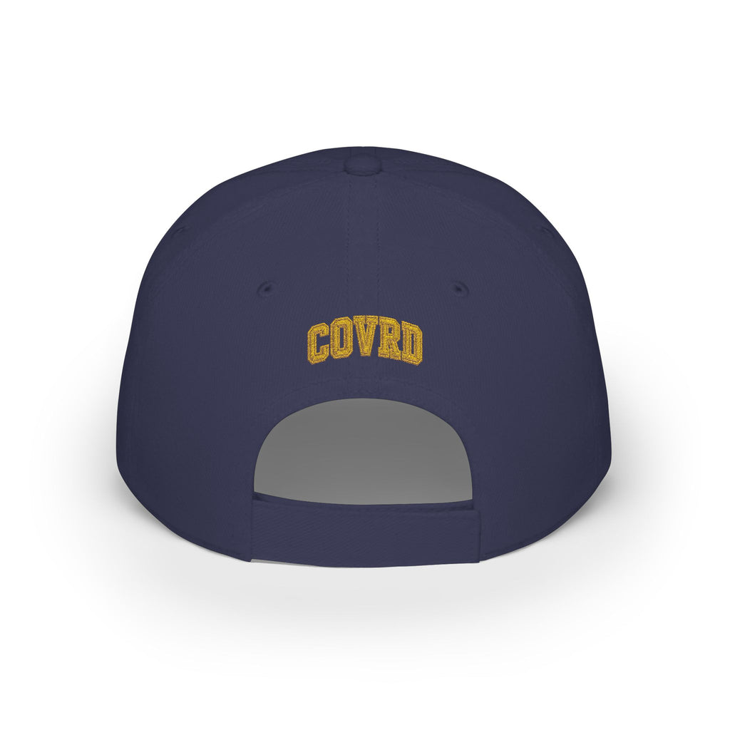 Gold Crown Embroidered CVD Logo Baseball Cap
