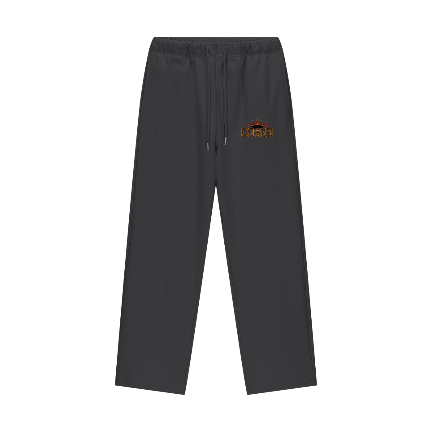 Premium Leopard Print COVRD Straight Leg Pants