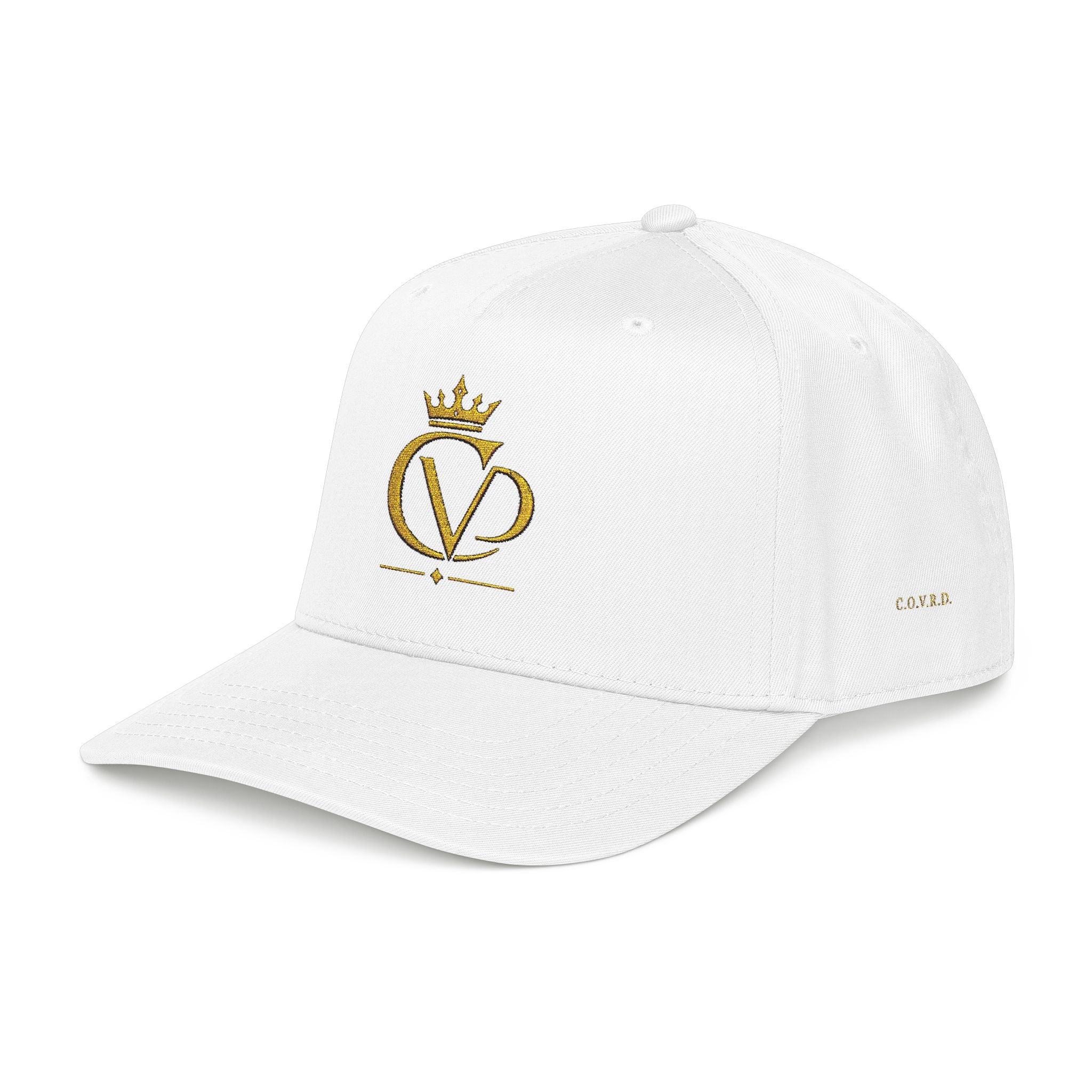 Gold Crown Embroidered CVD Logo Baseball Cap