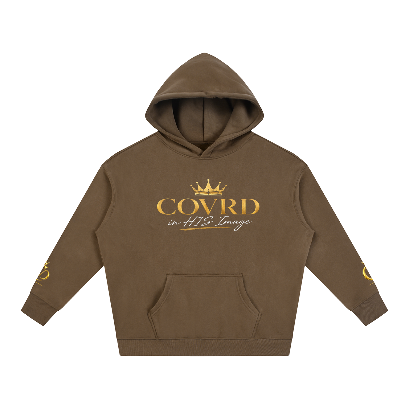 "COVRD in HIS Image" Oversize Fleeced Hoodie