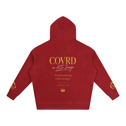 "COVRD in HIS Image" Oversize Fleeced Hoodie