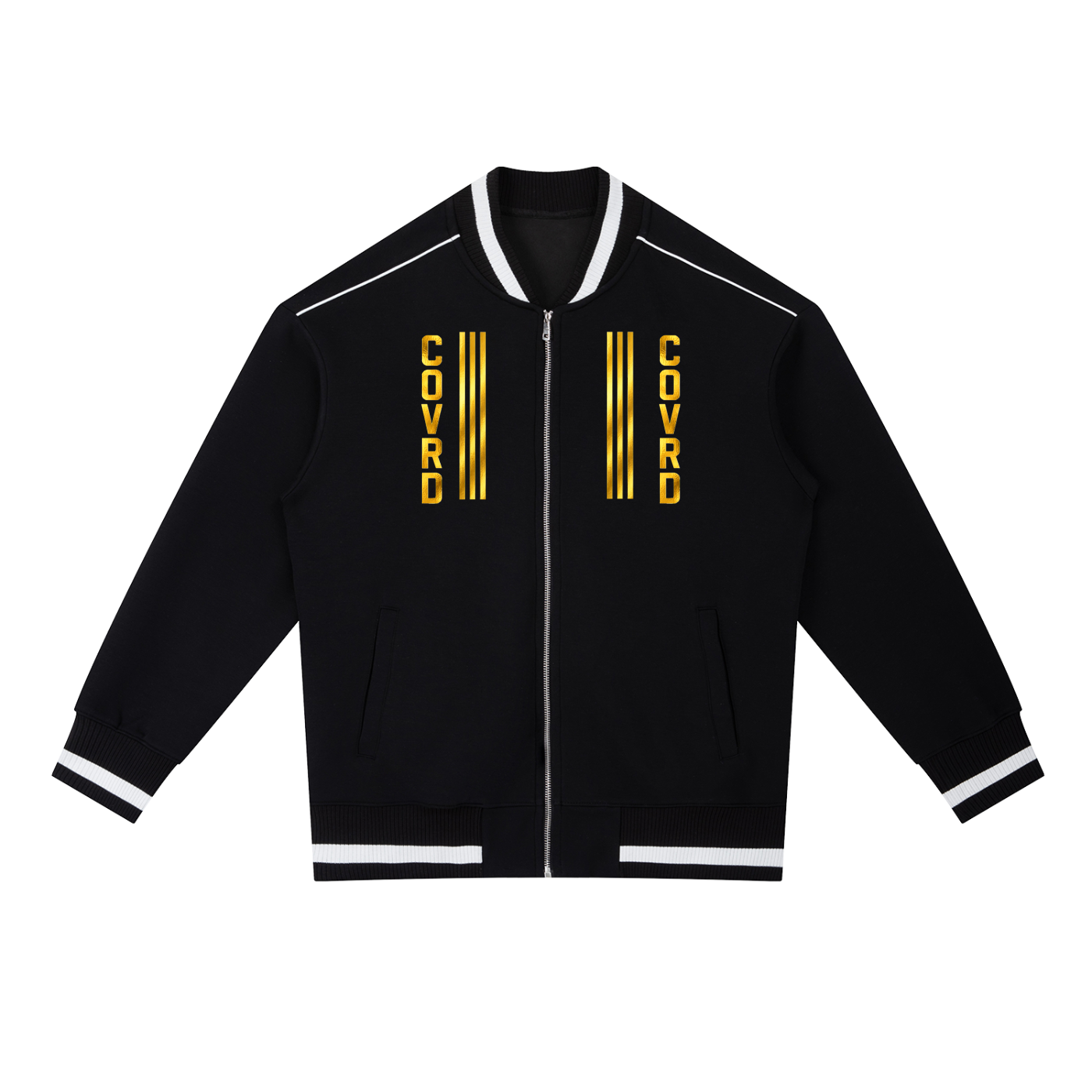 COVRD Piping Zip Bomber Jacket