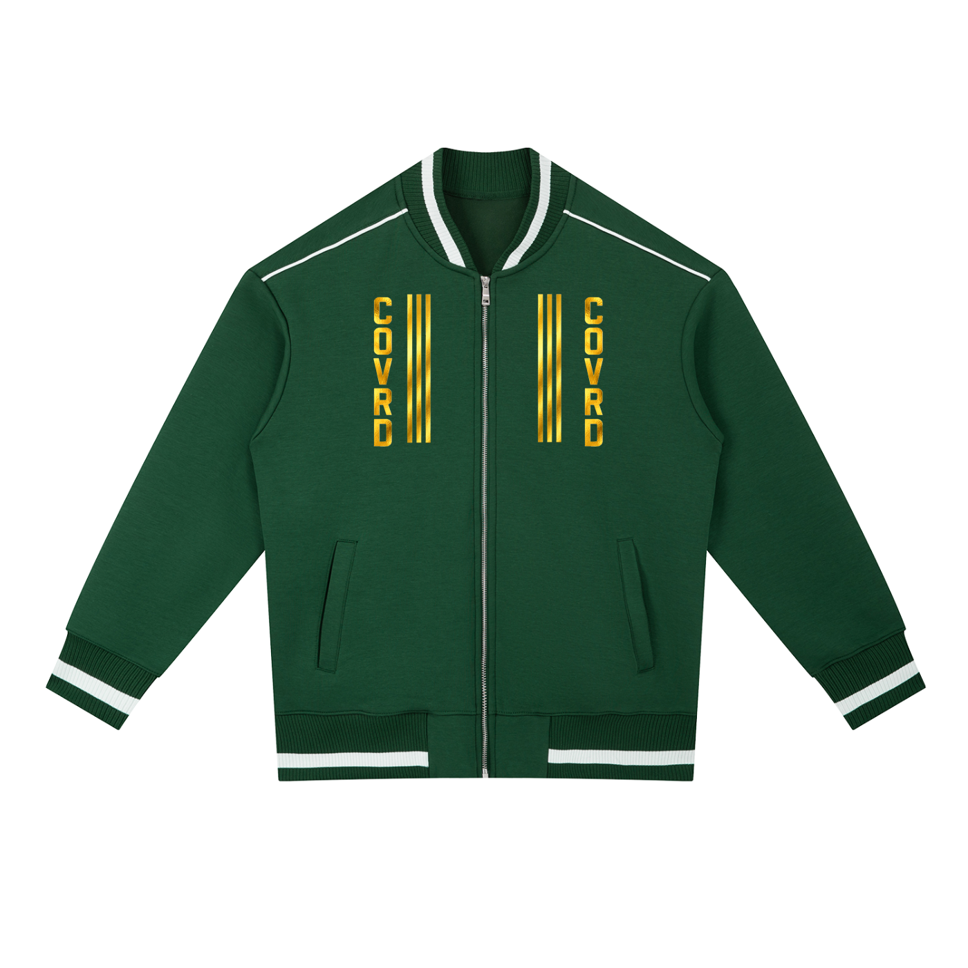 COVRD Piping Zip Bomber Jacket