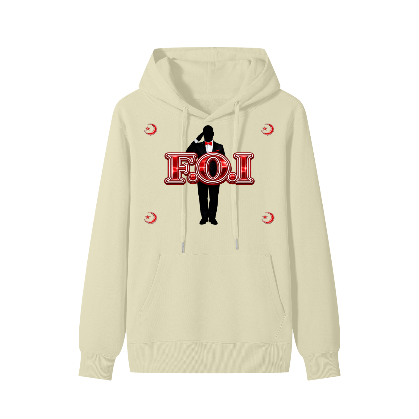 FOI 100% Cotton Hoodie