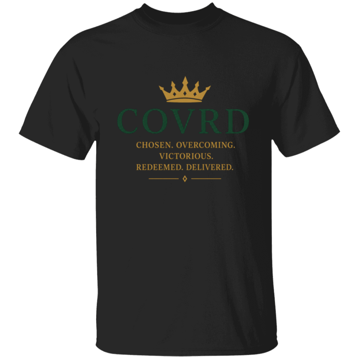 Black COVRD shirt