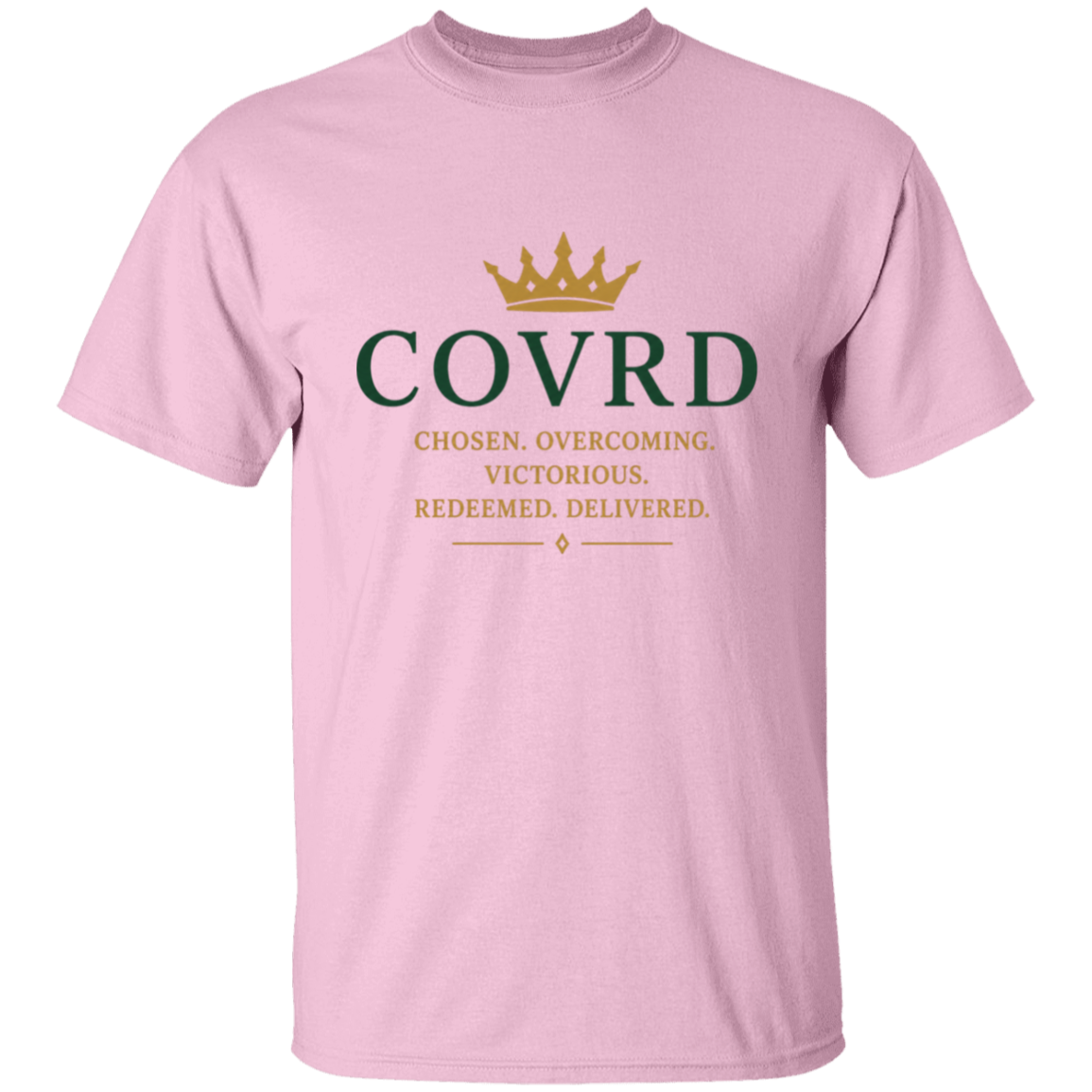 Light Pink COVRD shirt