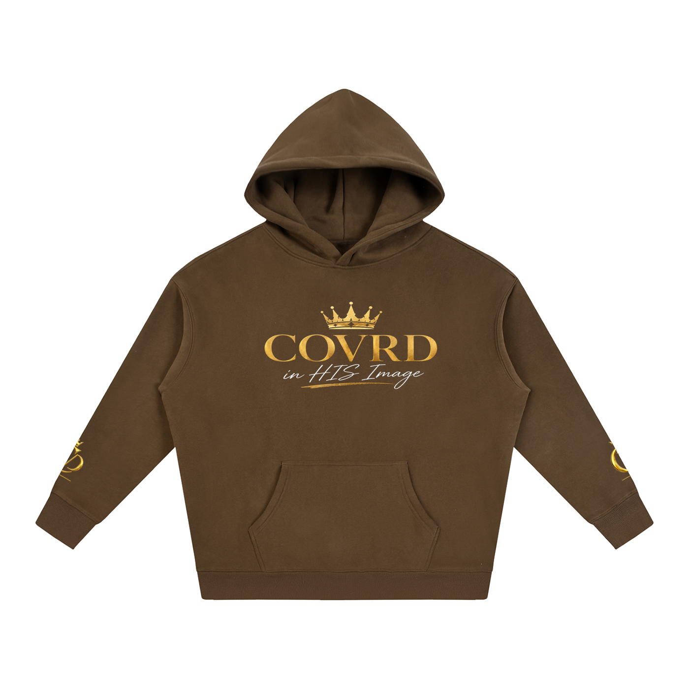 "COVRD in HIS Image" Oversize Fleeced Hoodie
