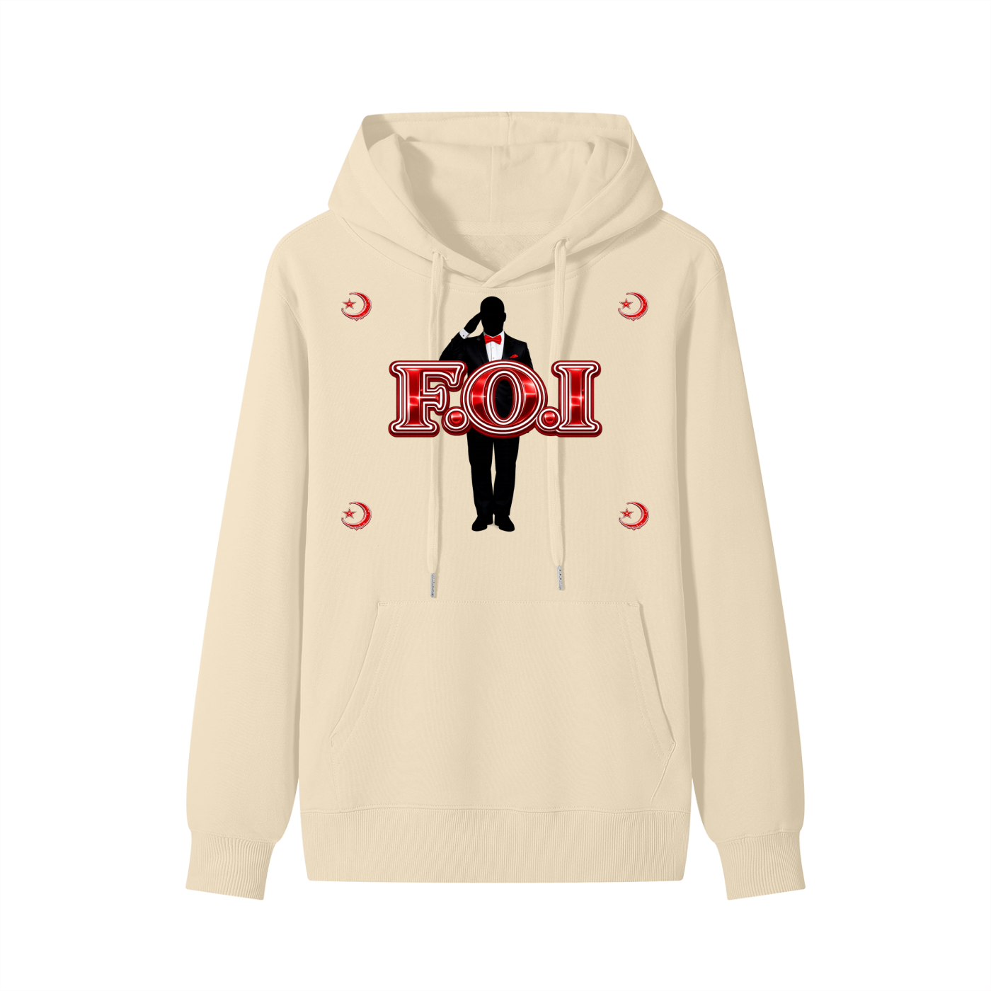 FOI 100% Cotton Hoodie