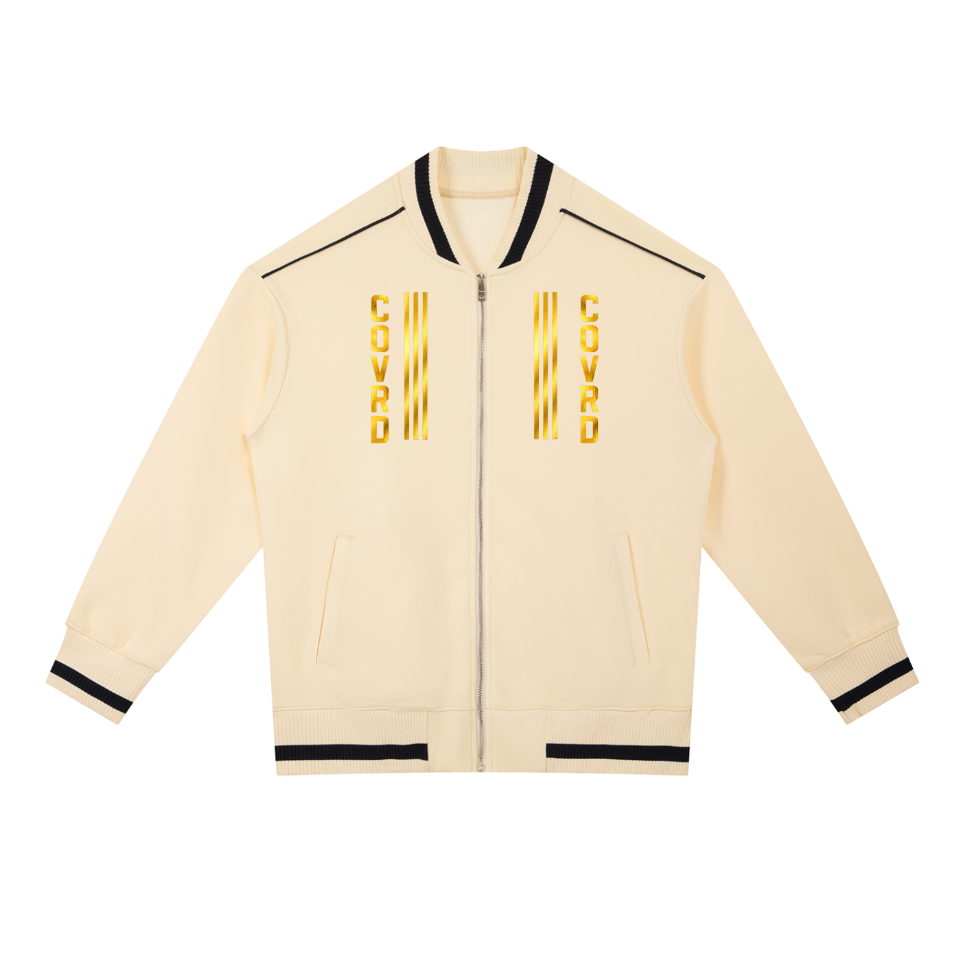 COVRD Piping Zip Bomber Jacket