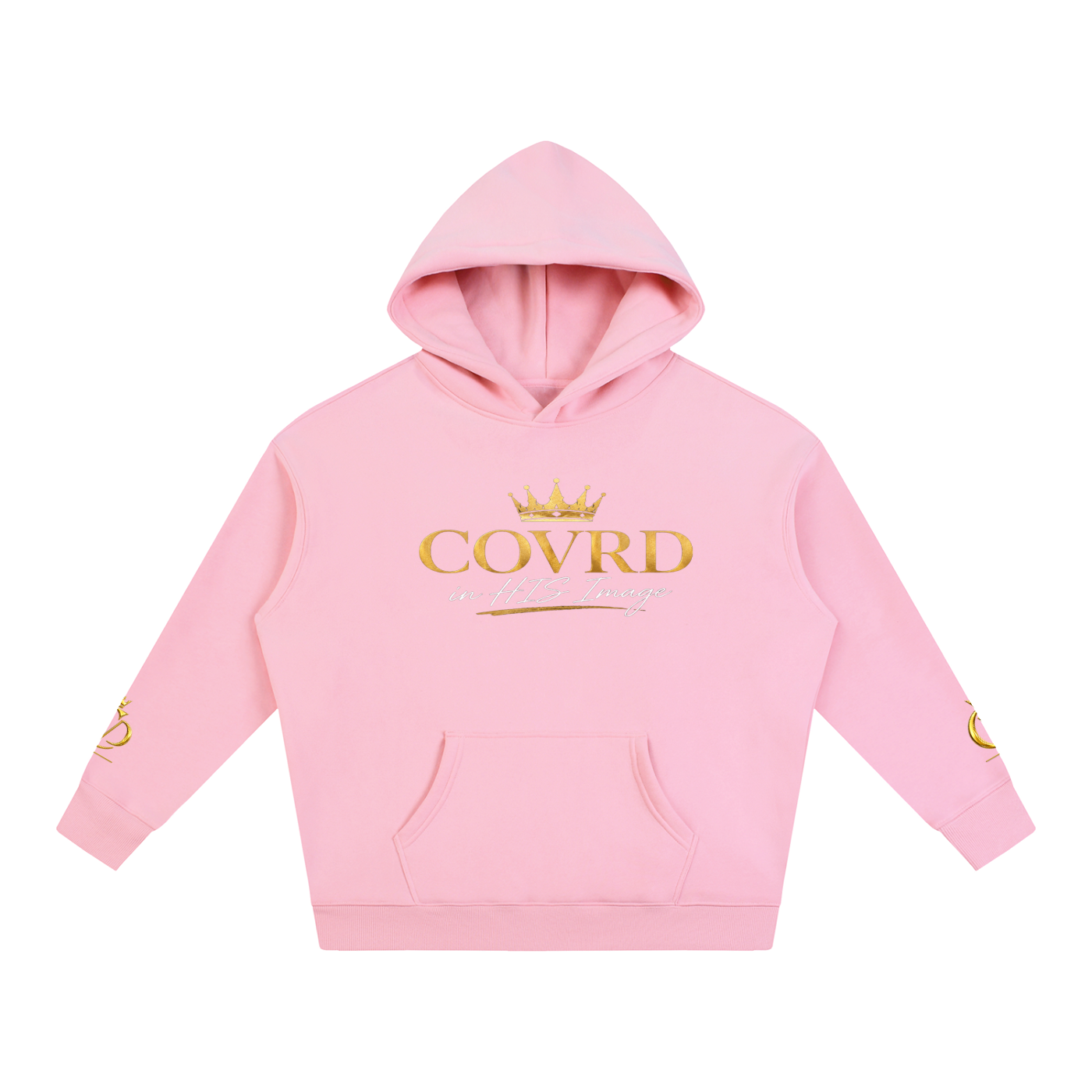 "COVRD in HIS Image" Oversize Fleeced Hoodie