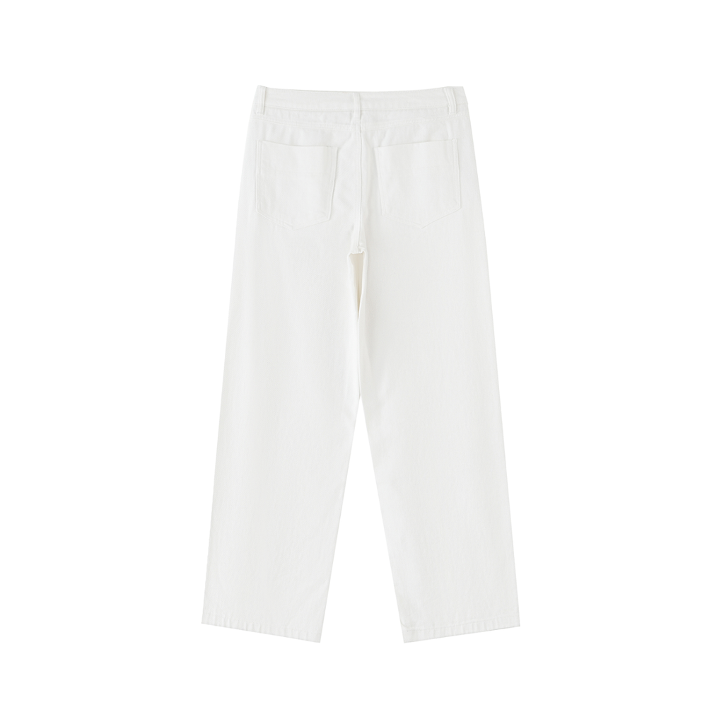 COVRD Men 100% Cotton Straight-Leg Pants