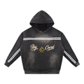 STAY COVRD Sun Fade Contrast Tape Fleece Hoodie