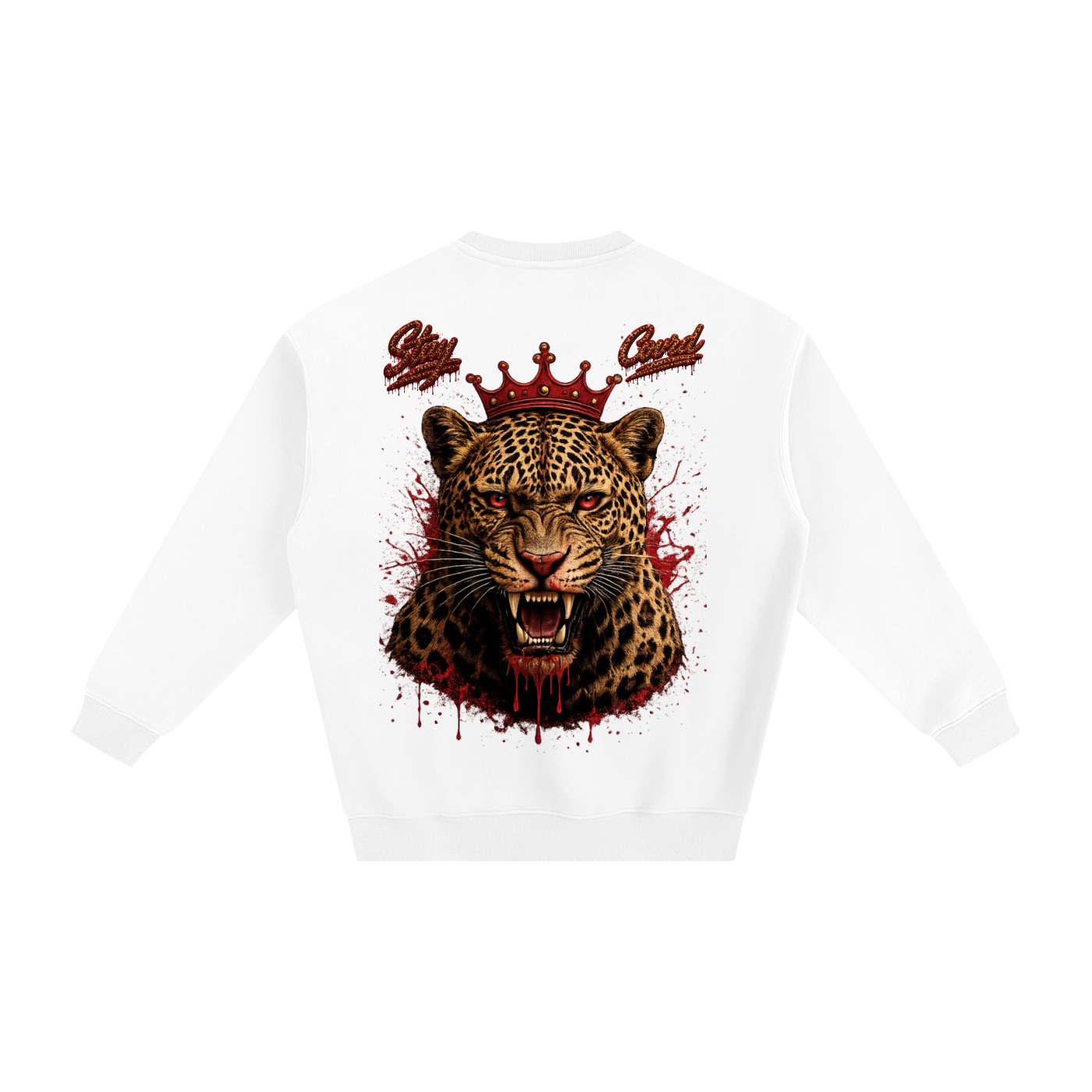 Heavyweight Premium Leopard Print COVRD Pullover