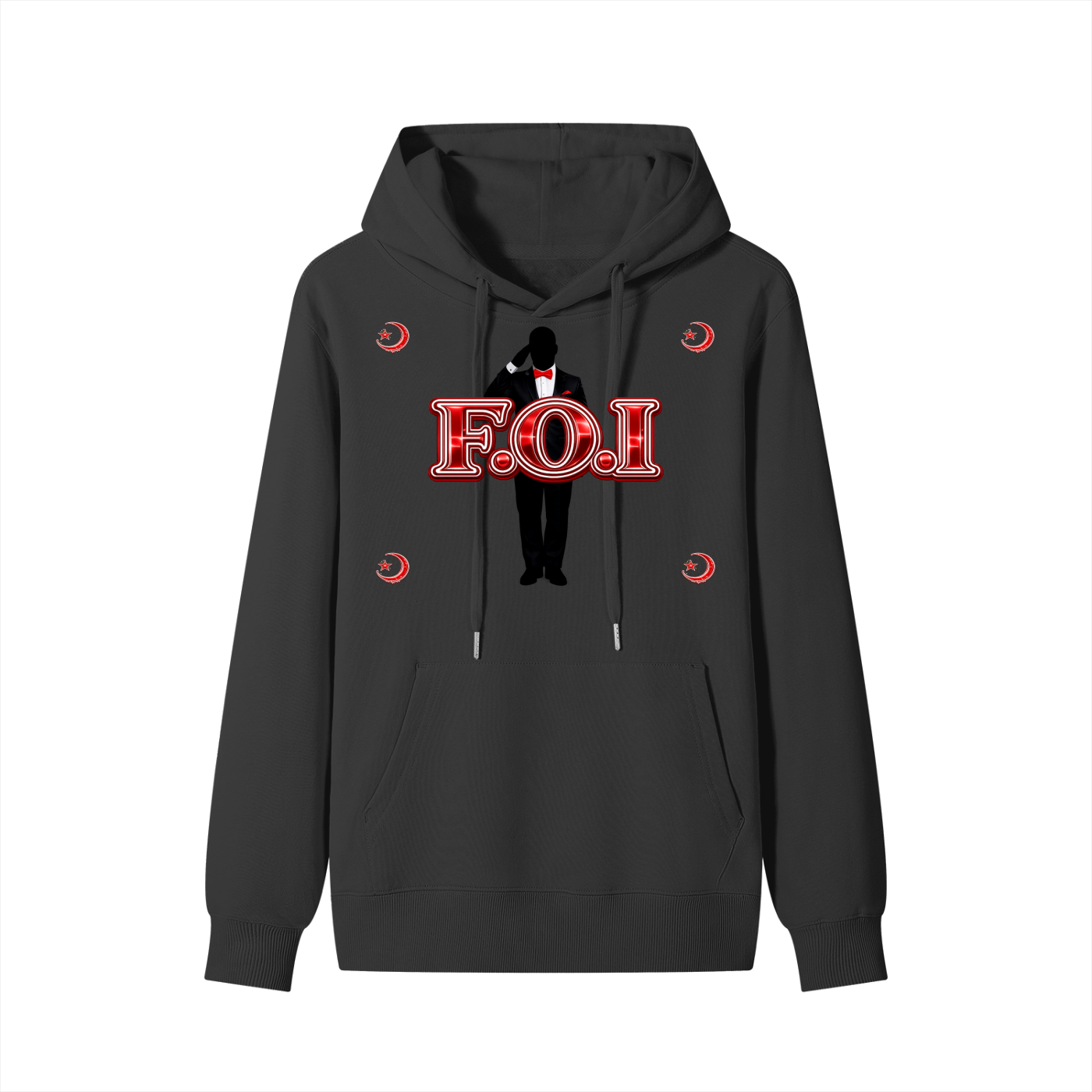 FOI 100% Cotton Hoodie