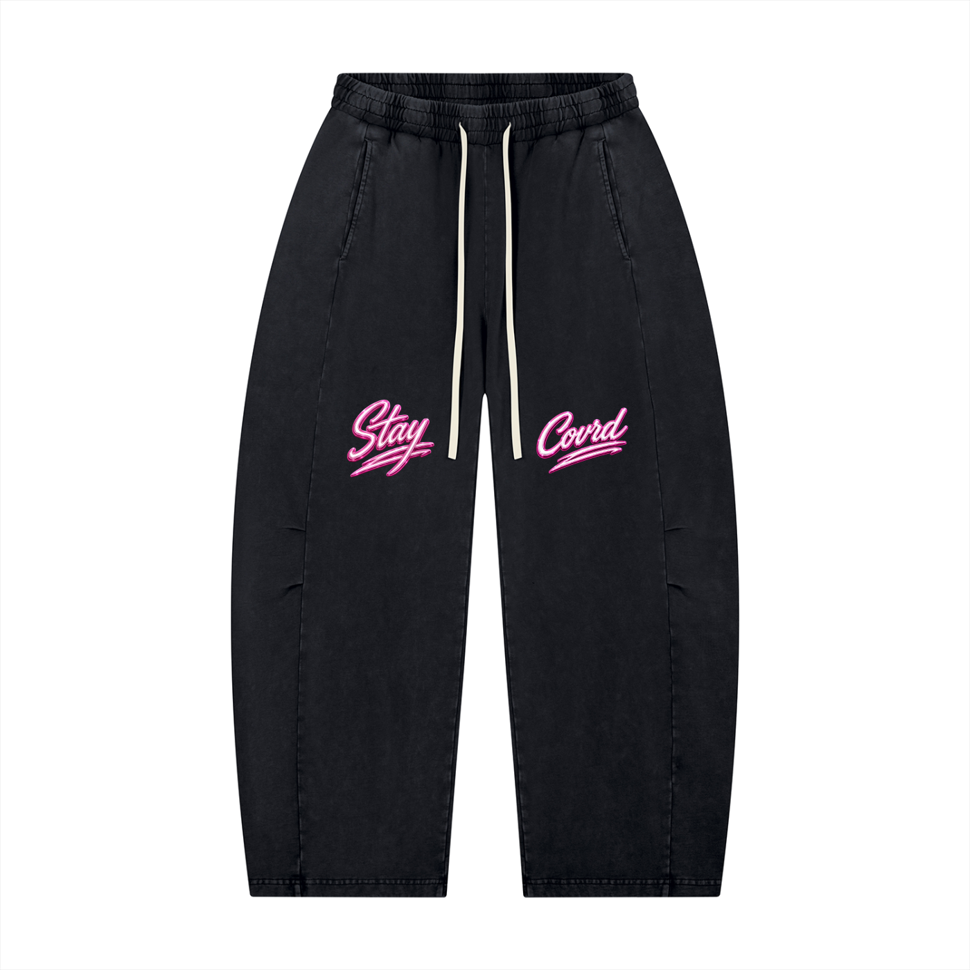 Women Stay COVRD Barrel Leg Pants