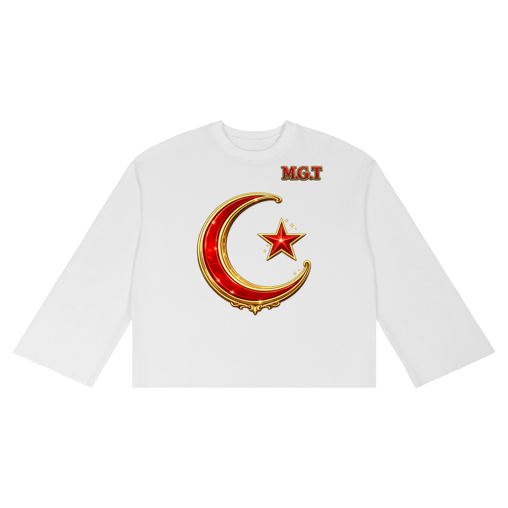 MGT VANGUARD Waffle Raw Edge T-Shirt