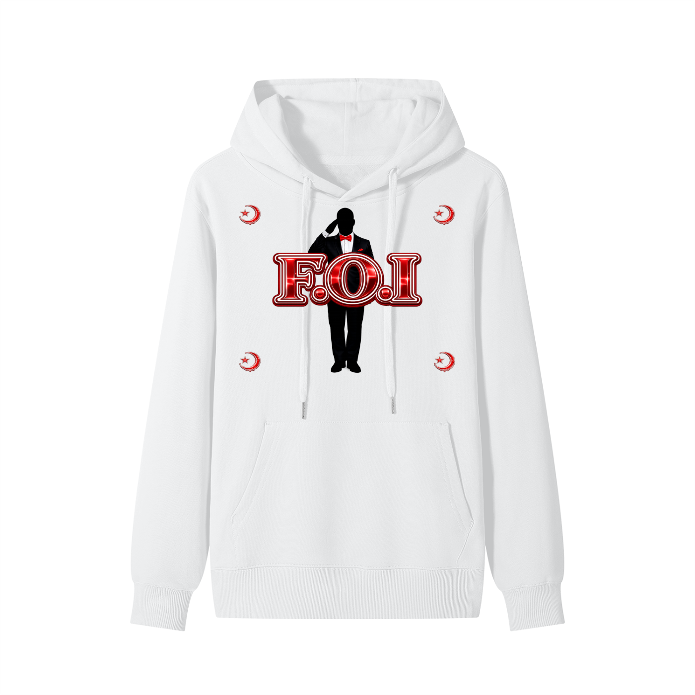 FOI 100% Cotton Hoodie