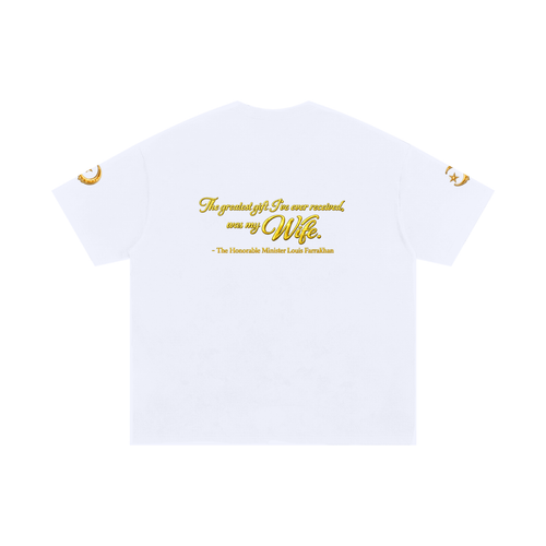 Behind Every Successful Man is A Strong Woman Oversized Cotton T-Shirt