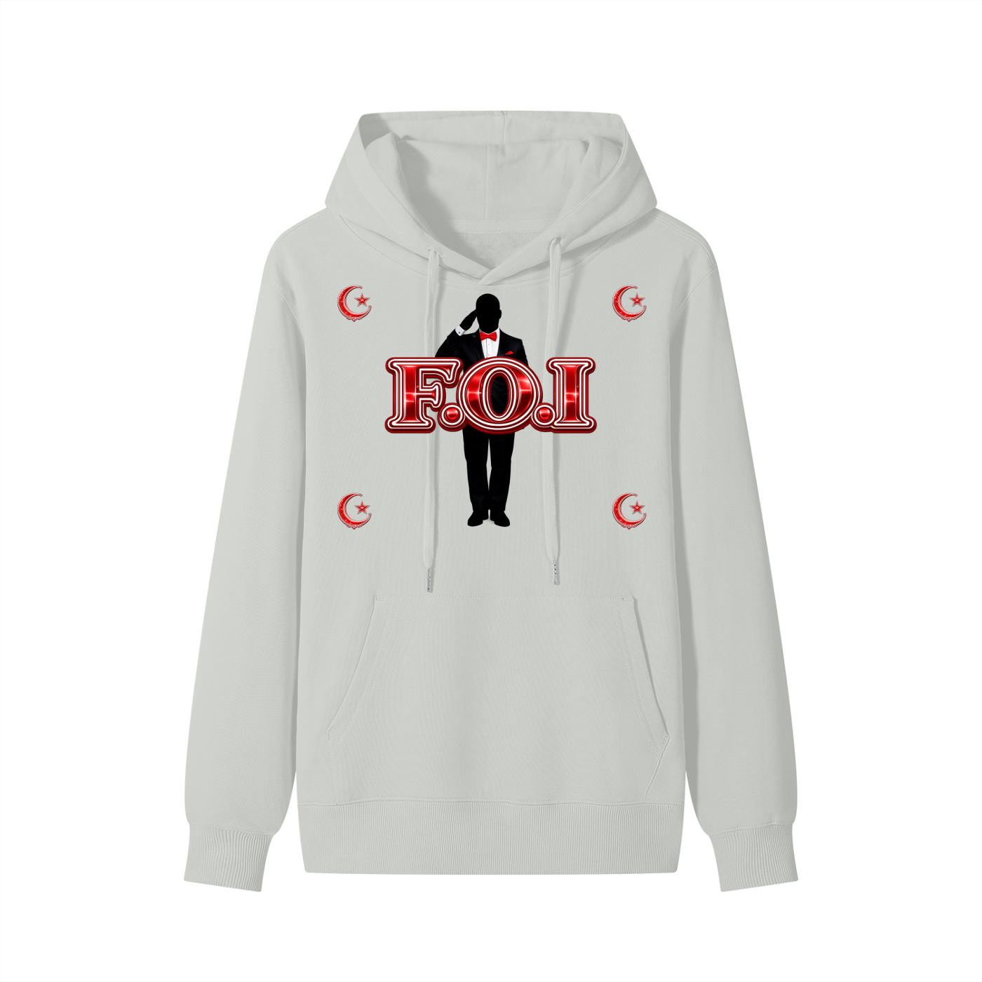 FOI 100% Cotton Hoodie